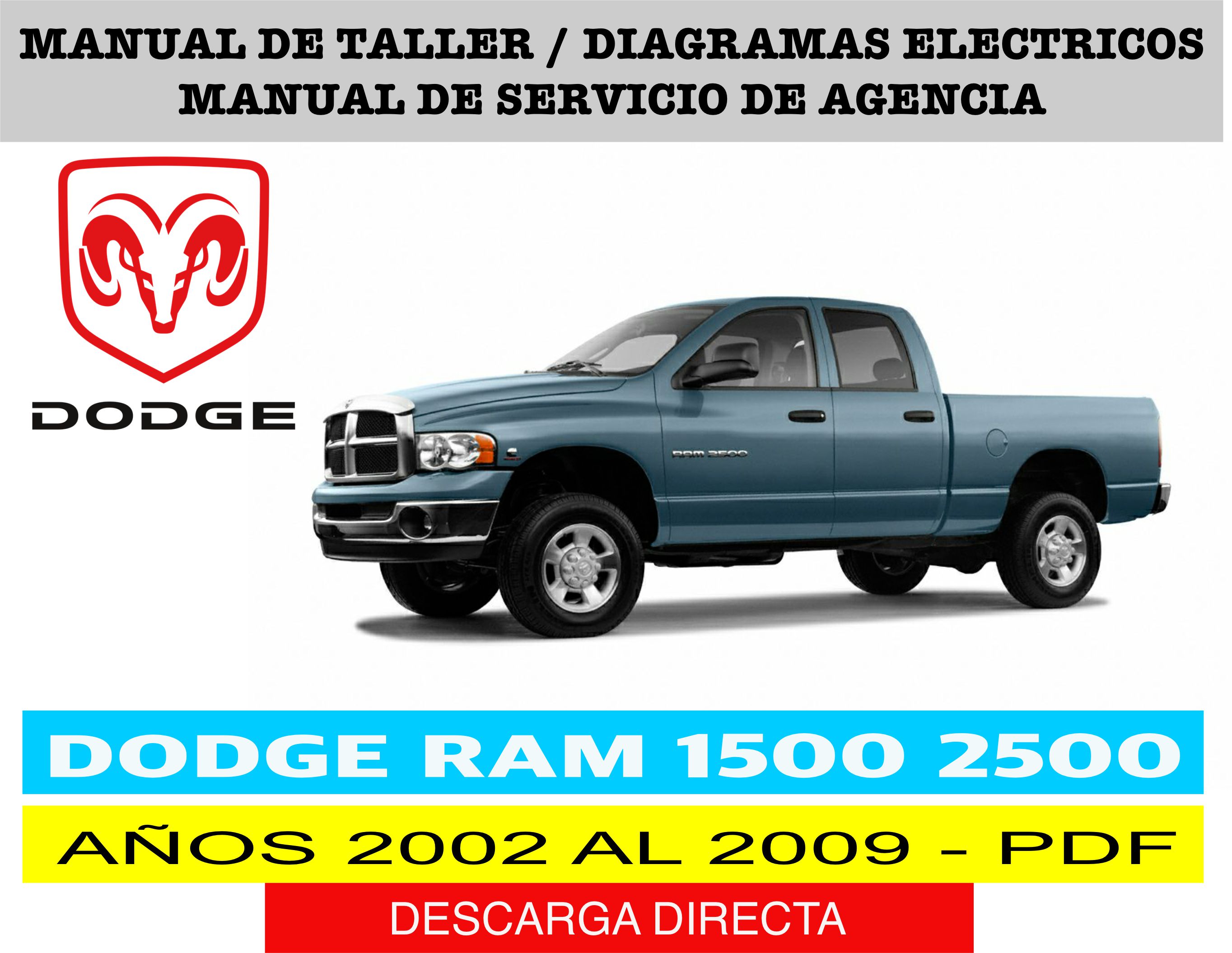Manual de Servicio Dodge Ram Truck 2002-2009